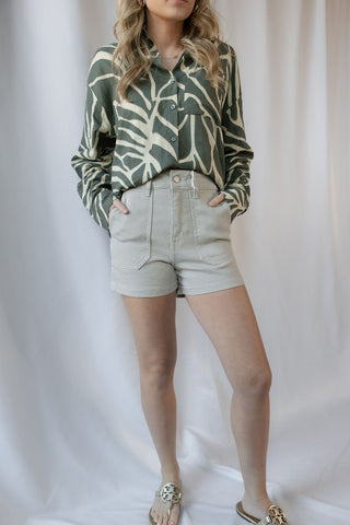 Bridgeport Cargo Shorts, Almond - The Red Thread Boutique