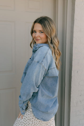 Brooking Button Down - The Red Thread Boutique