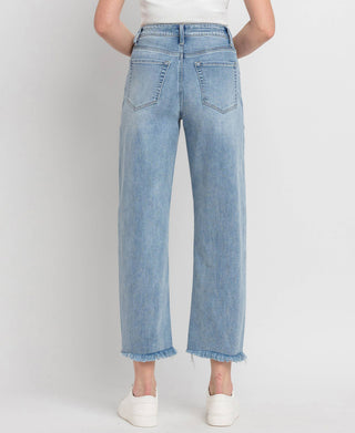 High Rise Barrel Jean