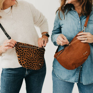 Hair On Hide Westlyn Bum Bag: Brown