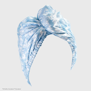 Kitsch x Bridgerton Satin Wrapped Hair Towel / Toile De