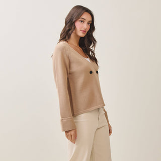Double Button Cardigan