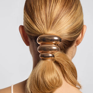 Gold Metal Cloud Cuff - Large - The Red Thread Boutique
