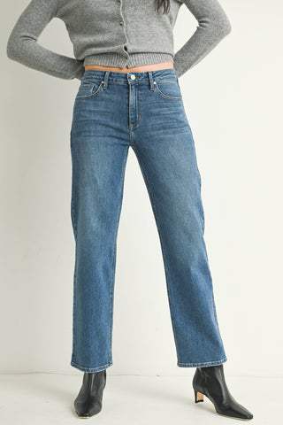 Stretchy Straight, Medium by Just Black Denim