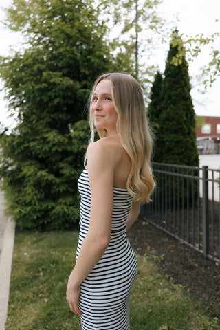Caffari Stripe Tube Top by Z Supply *final sale - The Red Thread Boutique