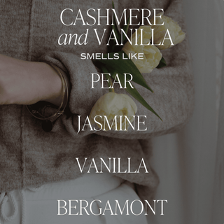 Cashmere and Vanilla 11 oz Soy Candle - The Red Thread Boutique