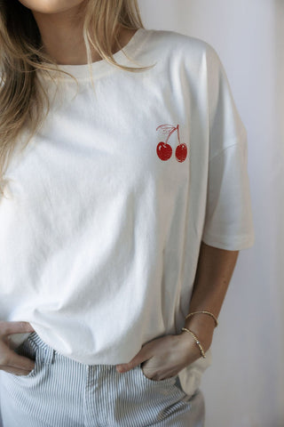 Cherry on Top Graphic Tee - The Red Thread Boutique