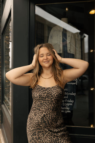 Cielo Leopard Midi Dress by Z Supply *final sale - The Red Thread Boutique