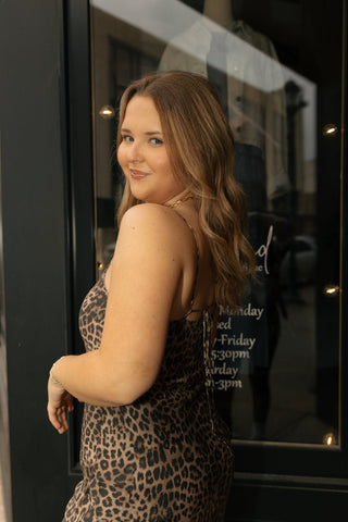Cielo Leopard Midi Dress by Z Supply *final sale - The Red Thread Boutique
