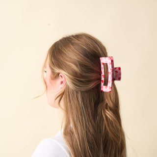Claw Clip - Charming Gingham *final sale - The Red Thread Boutique