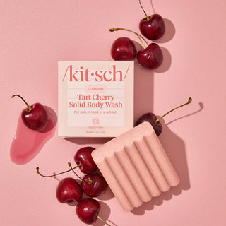 Cleansing Tart Cherry Solid Body Wash - The Red Thread Boutique