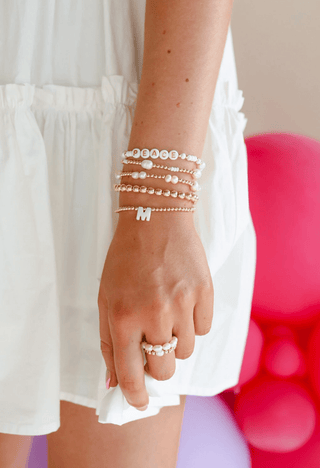 Coastal Pearl Bracelet Standard 6.75 inch - The Red Thread Boutique