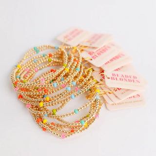 Confetti Poppi Bracelet: Standard 6.75 inch - The Red Thread Boutique