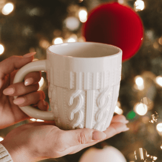 Cream Sweater Coffee Mug *final sale* - The Red Thread Boutique