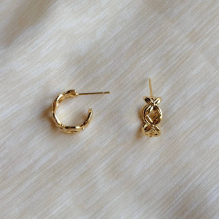 Criss Cross Earrings - The Red Thread Boutique