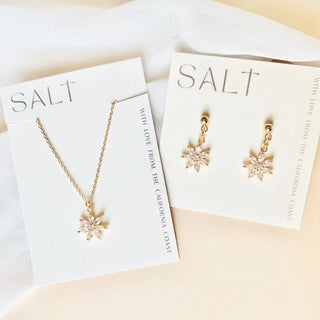 Crystal Flower Necklace - The Red Thread Boutique