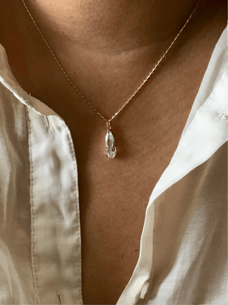 Crystal Teardrop: 2" - The Red Thread Boutique