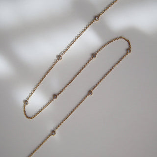 CZ Satellite Chain - The Red Thread Boutique