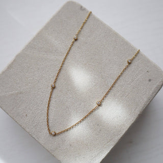 CZ Satellite Chain - The Red Thread Boutique