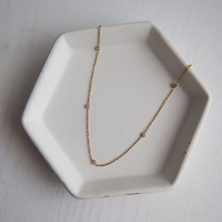 CZ Satellite Chain - The Red Thread Boutique