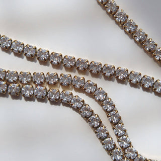 CZ Tennis Necklace - The Red Thread Boutique