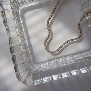 CZ Tennis Necklace - The Red Thread Boutique