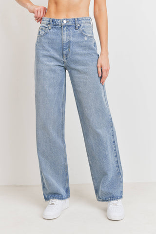 High Waist Skater Jeans