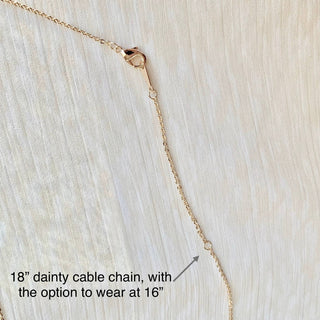 Dainty Cross Necklace - The Red Thread Boutique