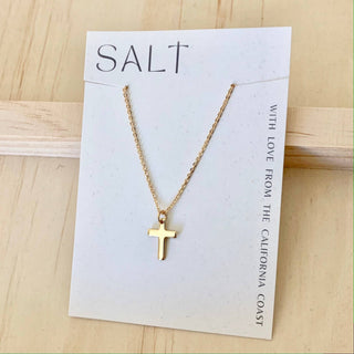 Dainty Cross Necklace - The Red Thread Boutique