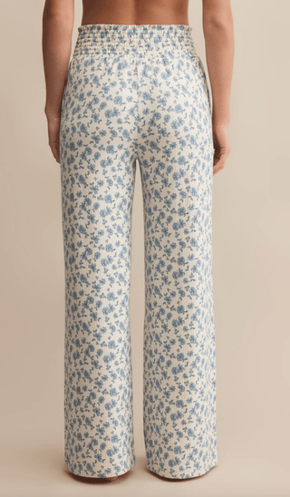 Dawn Smocked Ditsy Floral Pant by Z Supply - The Red Thread Boutique