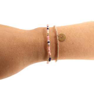 Delta Gamma Sprinkle Bracelet: Standard 6.75 inch - The Red Thread Boutique