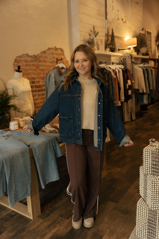 Denim Barn Jacket - The Red Thread Boutique