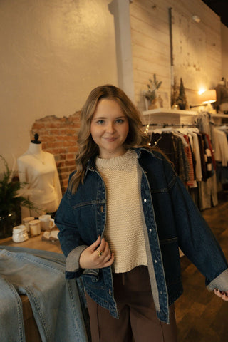 Denim Barn Jacket - The Red Thread Boutique