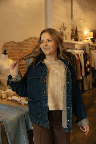 Denim Barn Jacket - The Red Thread Boutique