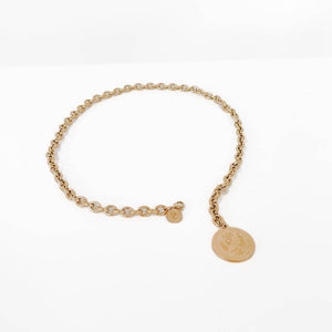 Elegant Elizabeth Coin Chain Necklace
