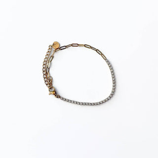 Diamond Tennis Chain Bracelet - The Red Thread Boutique