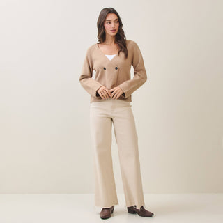 Double Button Cardigan - The Red Thread Boutique