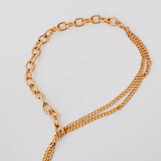 Dripped In Chains And Pearls Necklace - The Red Thread Boutique