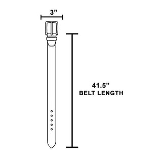 Studded Trim Vegan Leather Belt: GBK - The Red Thread Boutique