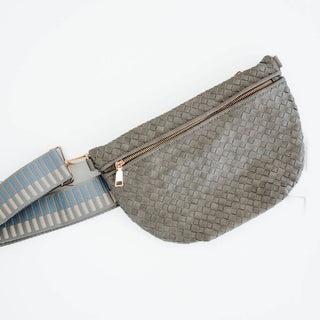 Woven Westlyn Bum Bag: Brown