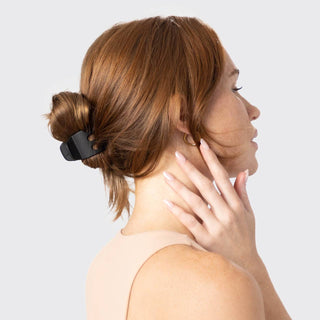 Eco - Friendly Medium Claw Clips 2pc set - Black & Tort - The Red Thread Boutique