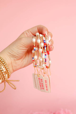 Ellie Pearl Bracelet in Gold: Standard 6.75 inch - The Red Thread Boutique