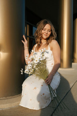 Embroidered Fabric Mini Dress *final sale - The Red Thread Boutique