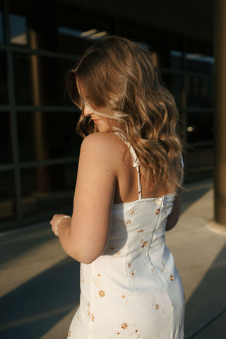 Embroidered Fabric Mini Dress *final sale - The Red Thread Boutique