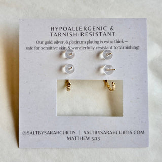 Everyday Set Earrings - The Red Thread Boutique