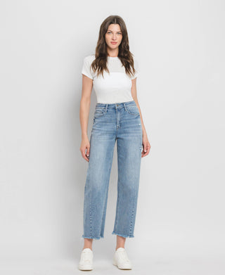 High Rise Barrel Jean