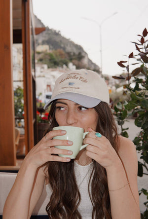 Cappuccino Club Dad Cap