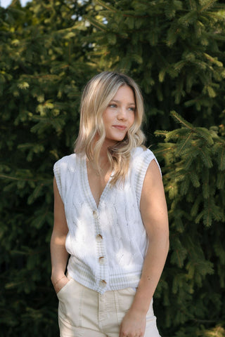 Fairway Knit Vest by Z Supply *final sale - The Red Thread Boutique