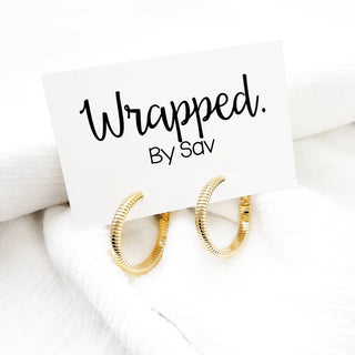 Fallon Hoops - The Red Thread Boutique