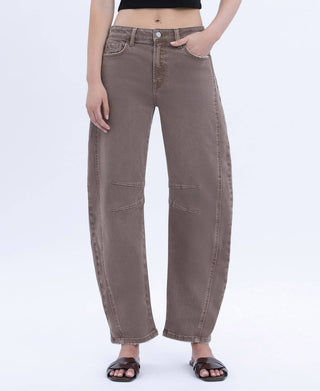 Lucy Crop Barrel Jeans